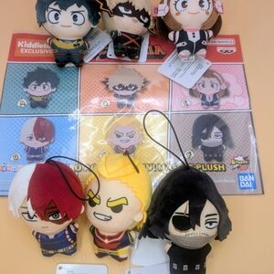 Bandai Namco My Hero Academia Plush Set - Multicolor